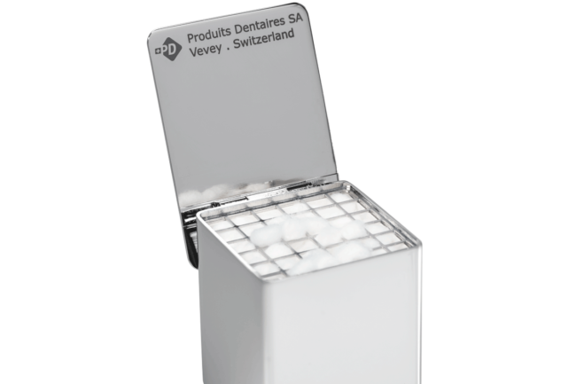 Acheter le distributeur P-One de PD Dental pour boulettes de coton